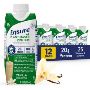 Shake Ensure vainilla etiqueta frontal