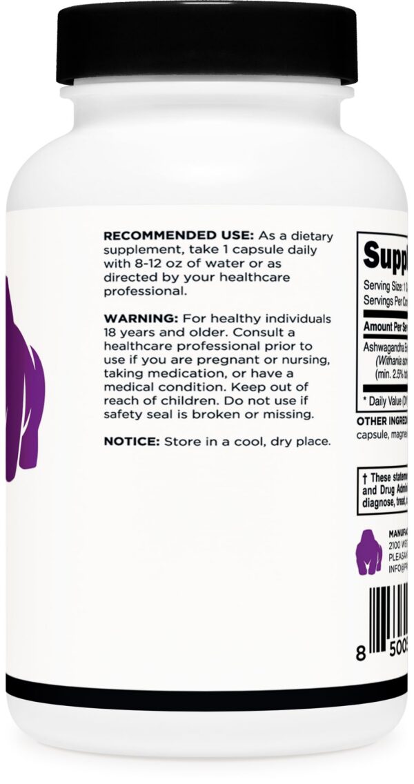 Version 1.0.0 Envase de 120 cápsulas de Ashwagandha Primal 600mg cada una