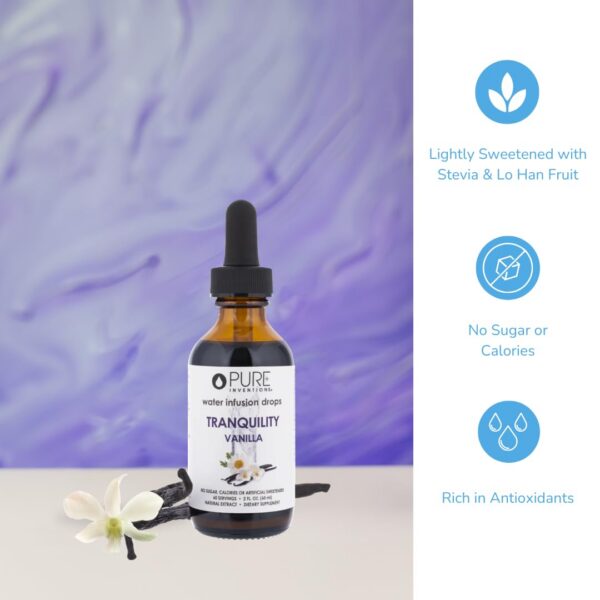 Envase 2oz gotas infusión para relajación Pure Inventions