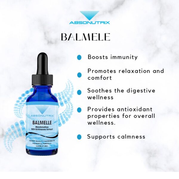 Version 1.0.0 Envase de 4 fl oz del suplemento líquido Balmele