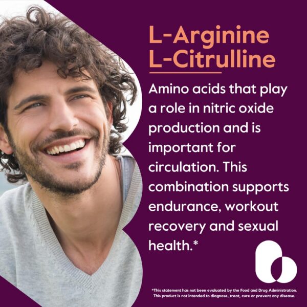 Envase abierto BESTVITE L-Arginina y L-Citrulina vegano