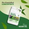 Envase aceite neem puro con citronela Nature’s Will 1 galón