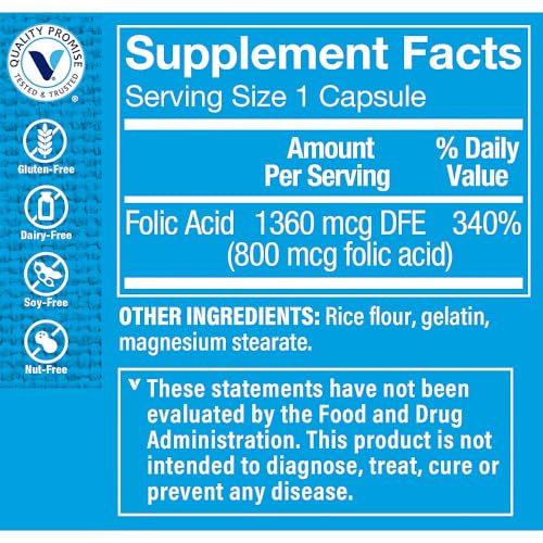 envase ácido fólico prenatal vitaminas the vitamin shoppe