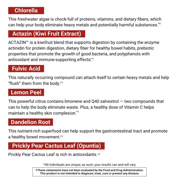 Envase ACTIVATEDYOU Total Bio Reset detox y energía sostenida