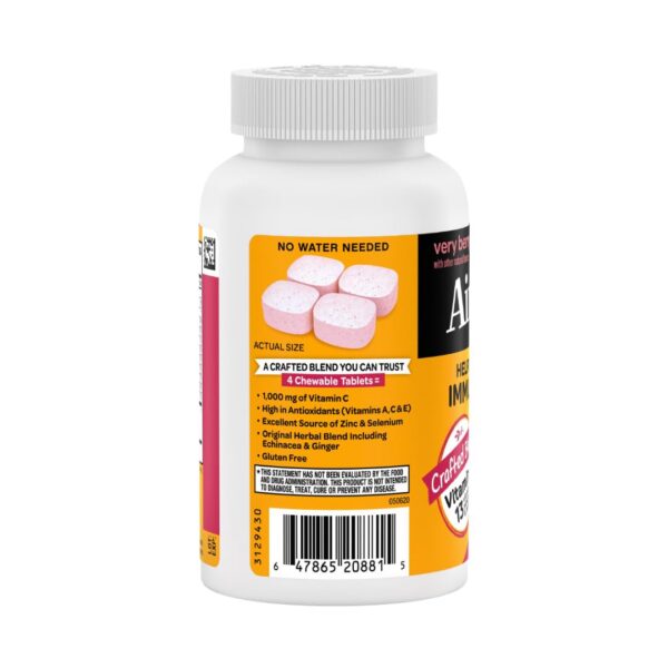 Version 1.0.0 Envase Airborne suplemento Vitamina C 1000mg con zinc