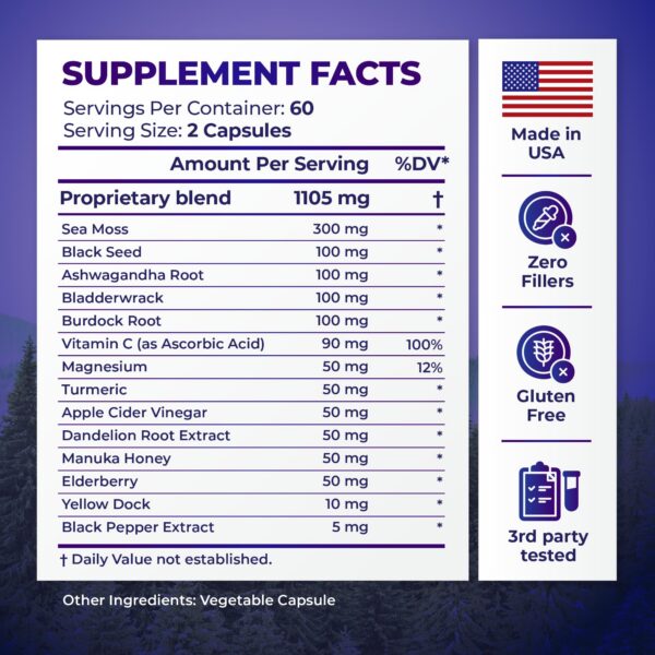 Envase de Alpha Tribe Multivitamínico para hombres