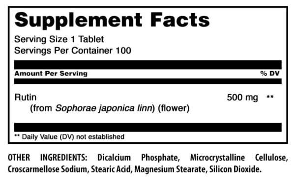 Envase Amazing Nutrition suplemento rutin