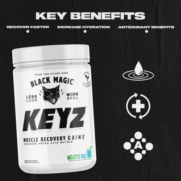 Version 1.0.0 Envase de aminoacidos Black Magic Keyz