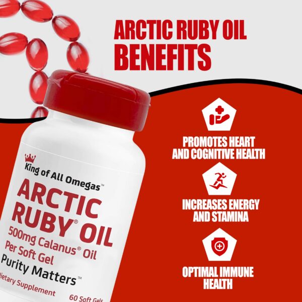 Version 1.0.0 Envase Arctic Ruby Oil omega 3 con astaxantina