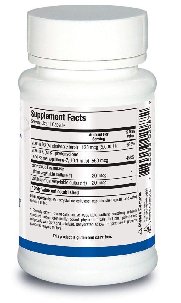 Envase Biotics Research Bio-DK multivitaminas D K