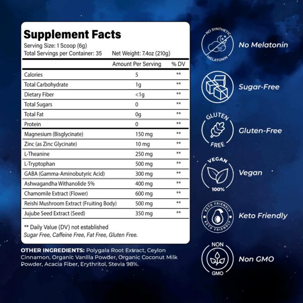 Version 1.0.0 Envase Bloomboost polvo para relajación y noches acogedoras