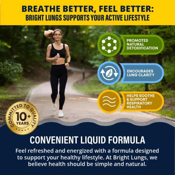 Envase Bright Lungs para salud pulmonar natural