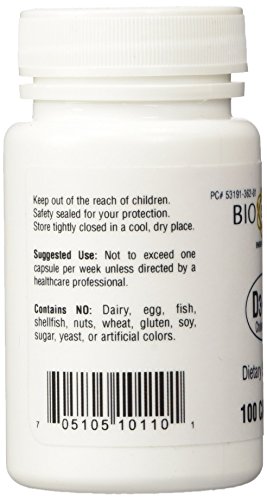 Envase cápsulas BioTech Pharmacal D3-50 vitamina 50,000 IU