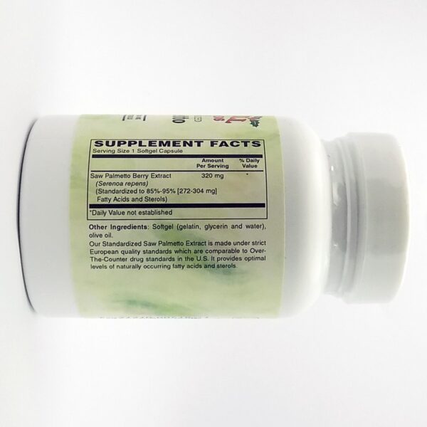 Version 1.0.0 Envase cápsulas blandas Saw Palmetto Europea Holly Hill