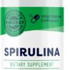 Envase de cápsulas de espirulina Vimergy 180 unidades