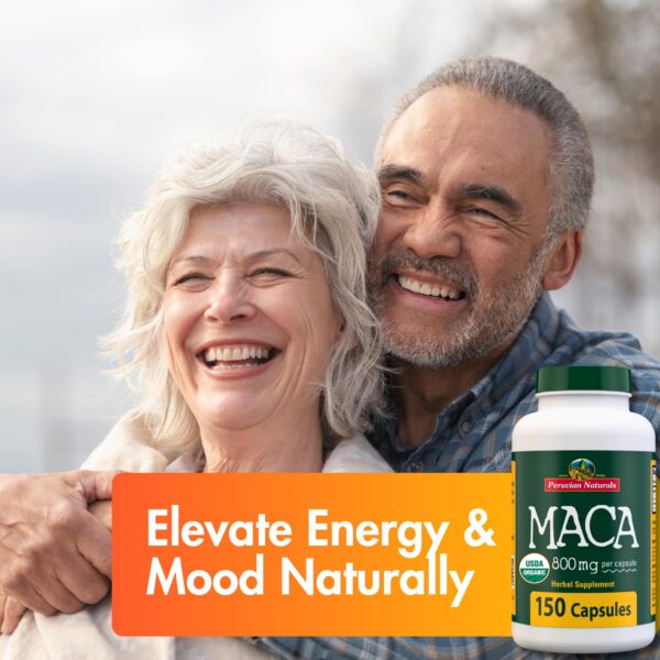 Envase cápsulas gelatinizadas maca orgánica