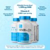 Envase y cápsulas HMB y vitamina D3 para salud muscular Prime Powders