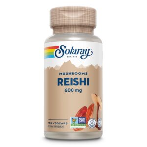 Version 1.0.0 Envase cápsulas hongo reishi 600mg solaray