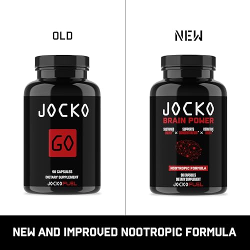 Envase cápsulas Jocko Fuel Brain Power para enfoque mental