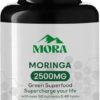 Envase cápsulas Moringa Oleifera MORA verde 60 unidades
