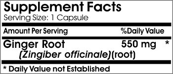 Version 1.0.0 Cápsulas de raíz de jengibre para apoyo digestivo natural