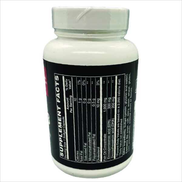 Envase de cápsulas de omega-3