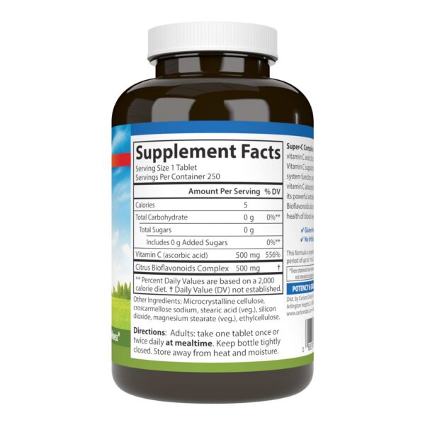 Version 1.0.0 Envase Carlson Super-C Complex 250 tabletas