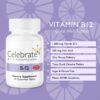 Version 1.0.0 Envase Celebrate Vitamins vitamina B12 quick melt cereza
