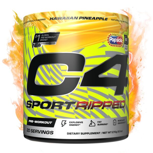 Envase Cellucor C4 Ripped con sabor piña hawaiana