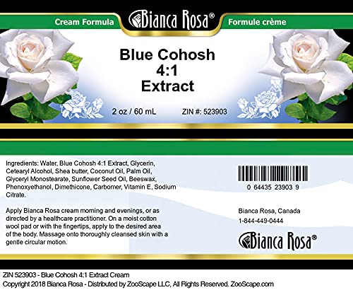 Version 1.0.0 Detalle textura crema blue cohosh bianca rosa