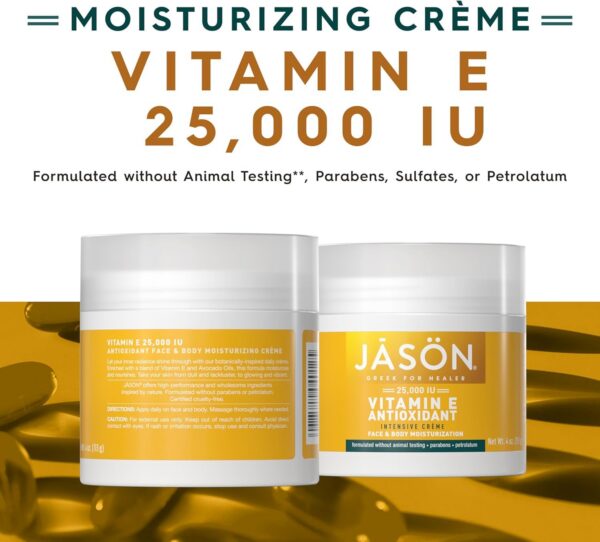 Envase crema JASON vitamina E 25000 UI