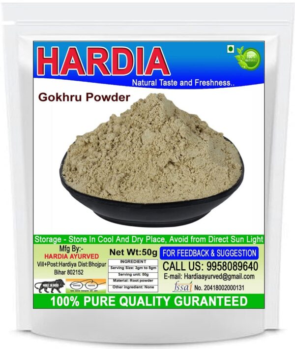 Envase CROW Hardia Gokhru vista lateral