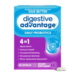 Version 1.0.0 Envase Digestive Advantage probióticos 80 cápsulas