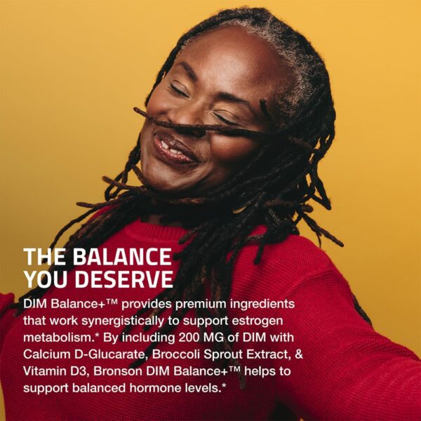 Envase de DIM Balance+ para metabolismo de estrógenos