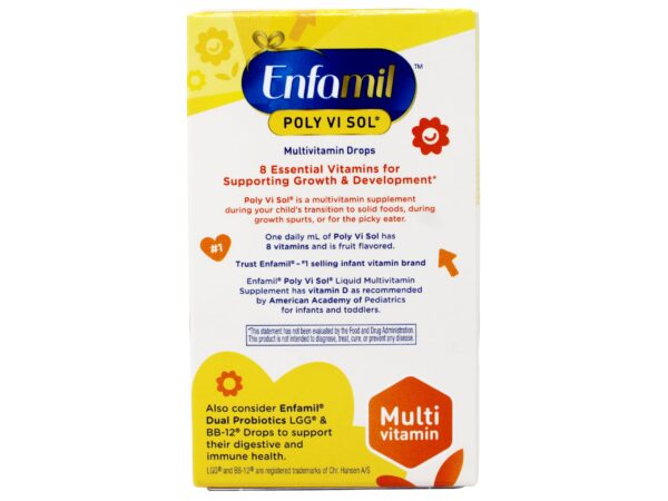 envase enfamil multivitaminas gotas sistema inmunológico