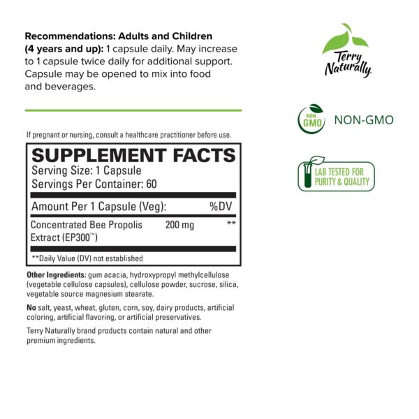 Envase de Extracto de Própolis para sistema inmune
