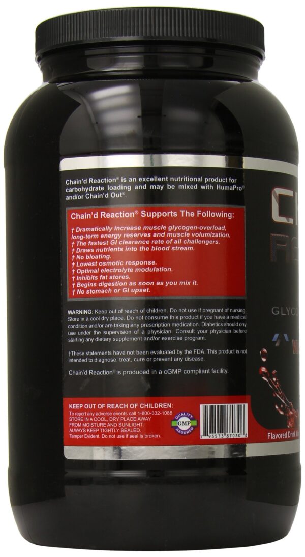 Version 1.0.0 Envase frontal Chain'd Reaction Alr Industries suplemento nutricional sandía