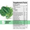 Envase frontal Daily Greens polvo superalimento Complement