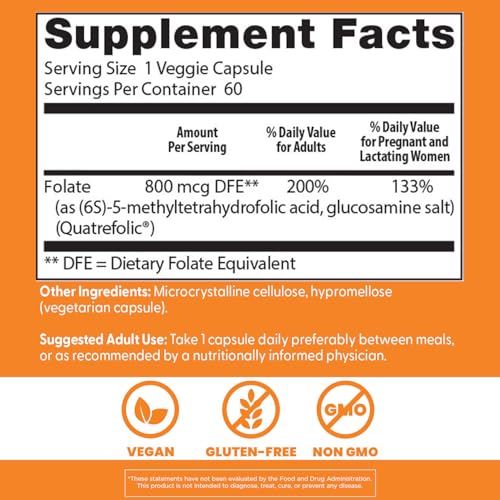 Version 1.0.0 Envase frontal Doctors Best folato activo completo 800mg