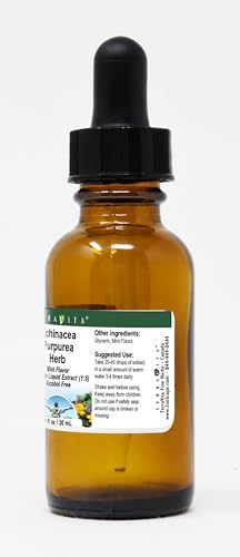 Envase frontal extracto herbario TerraVita Echinacea Purpurea
