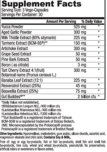 Envase frontal suplemento Flamasil para dolor y salud articular