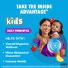 Version 1.0.0 Envase frontal gomitas Digestive Advantage para niños y adultos