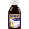 Envase frontal multivitaminico liquido wellkid niños vitabiotics