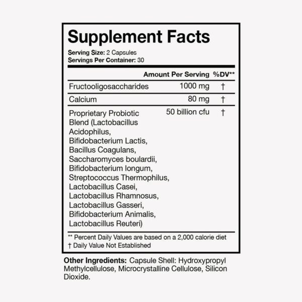 Version 1.0.0 Envase frontal probióticos Terra Health Essentials 60 cápsulas