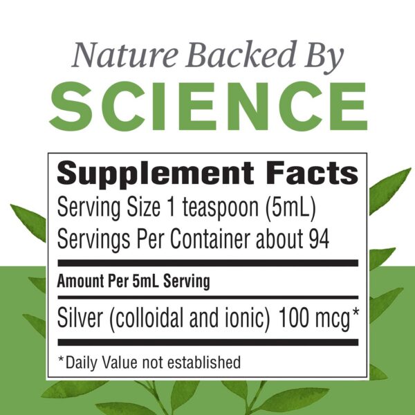 Envase frontal de Silver Shield con tecnología Aqua Sol