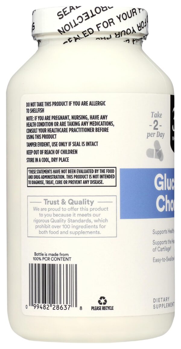 Envase con cápsulas de glucosamina y condroitina 365