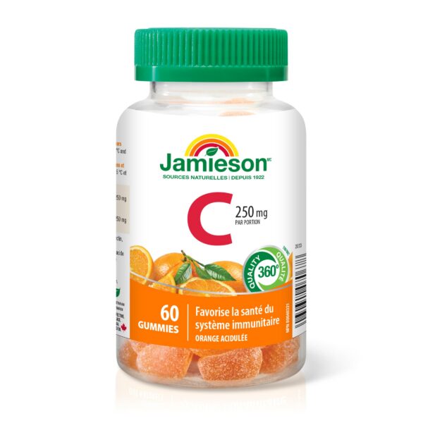 Envase-gominolas-vitamina-c-jamieson-naranja