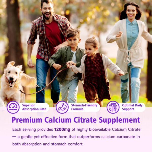 Envase de gomitas de calcio frambuesa