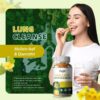 Envase de gomitas Catfit extracto de hoja de gordolobo para pulmón