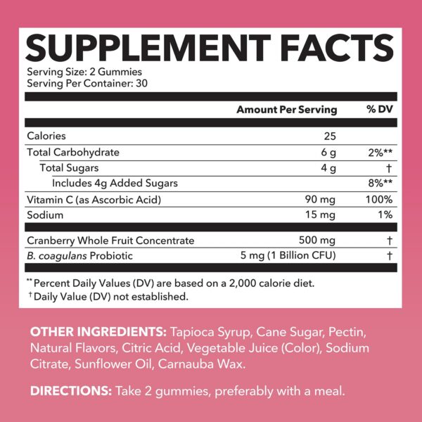 Version 1.0.0 Envase gomitas Havasu arándano frambuesa 60 unidades